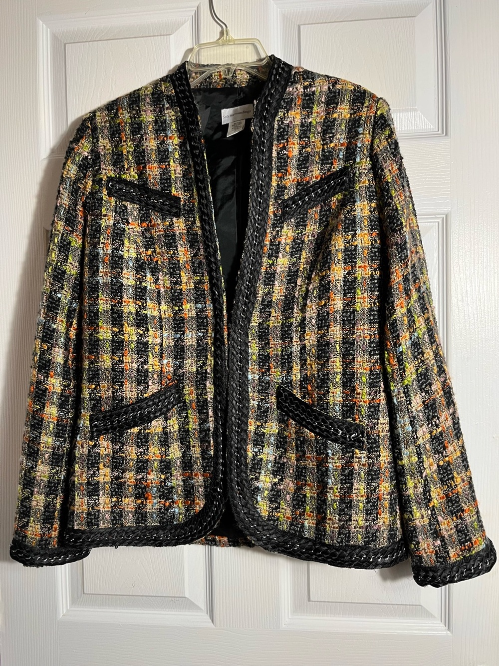 Soft Sorroundings Multicolored Blazer Jacket M